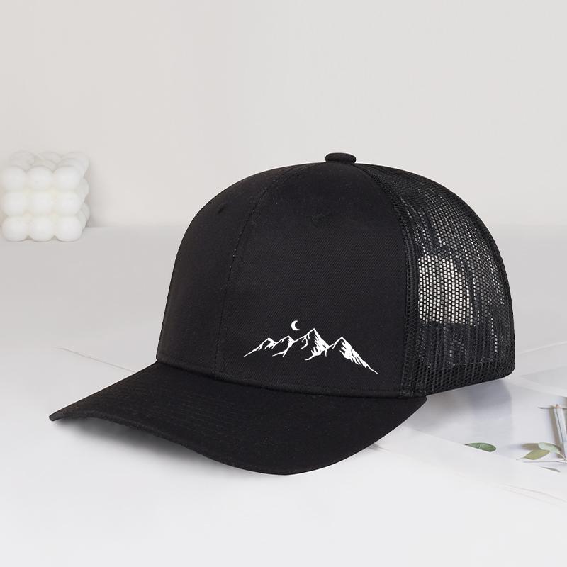 Moon Mountain Print Trucker Cap – Adjustable Unisex Outdoor Hiking and Camping Sun Hat – Father s Day Gift чорний
Moon Mountain Print Trucker Cap – Adjustable Unisex Outdoor Hiking and Camping Sun Hat – Father s Day Gift чорний
