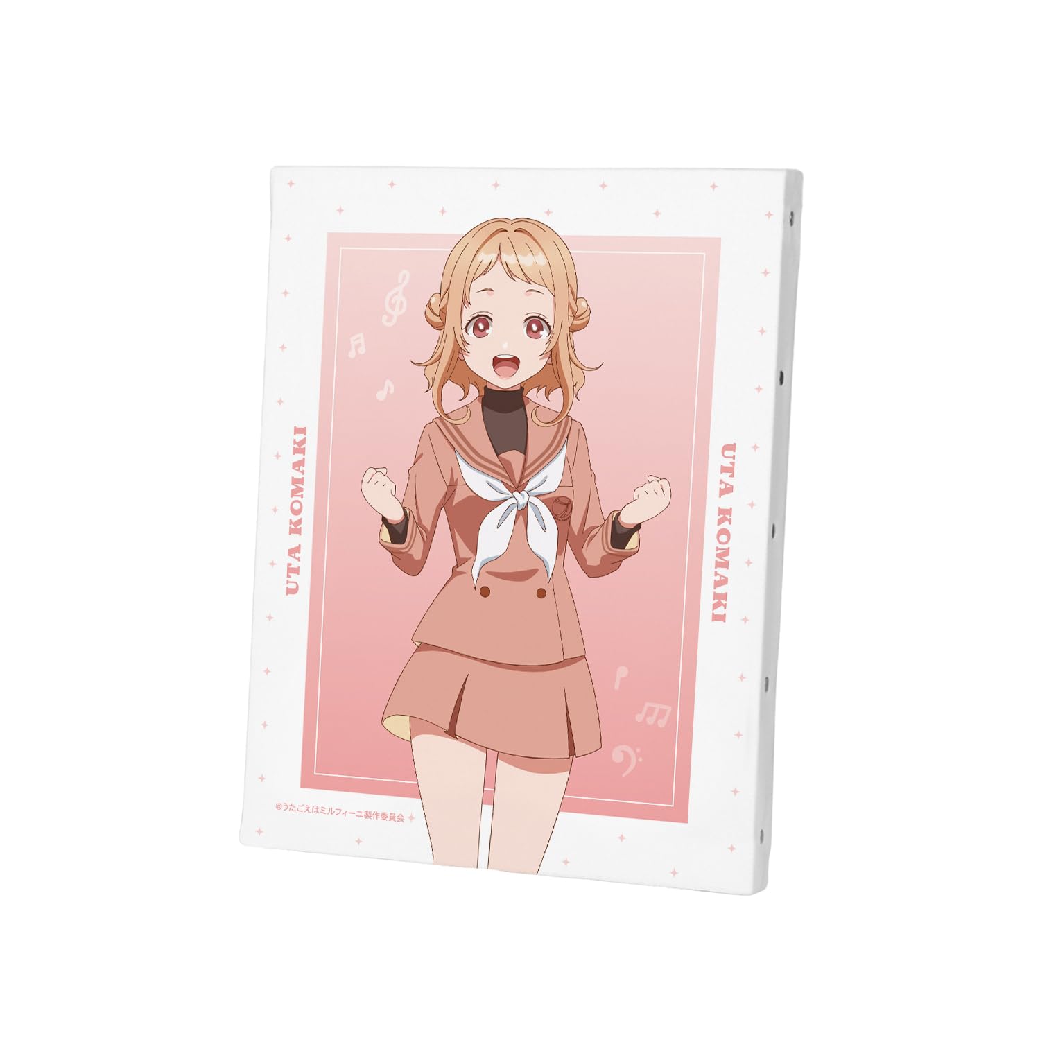 TV anime wa Uta canvas board Utagoe Mille-feuille
TV anime wa Uta canvas board Utagoe Mille-feuille