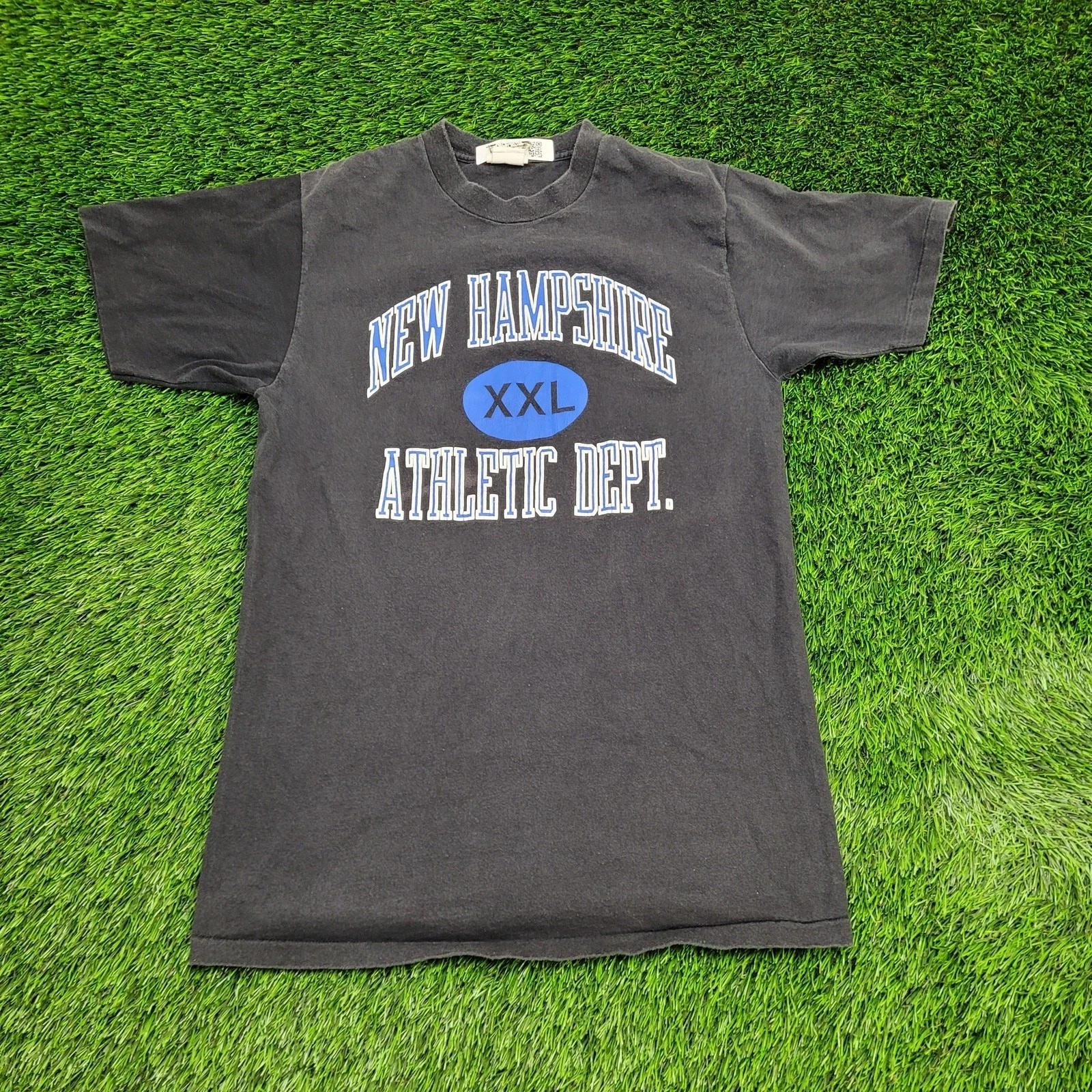 Vintage 80s New-Hampshire Shirt Small 18x29 Faded-Black 4XL
Vintage 80s New-Hampshire Shirt Small 18x29 Faded-Black 4XL