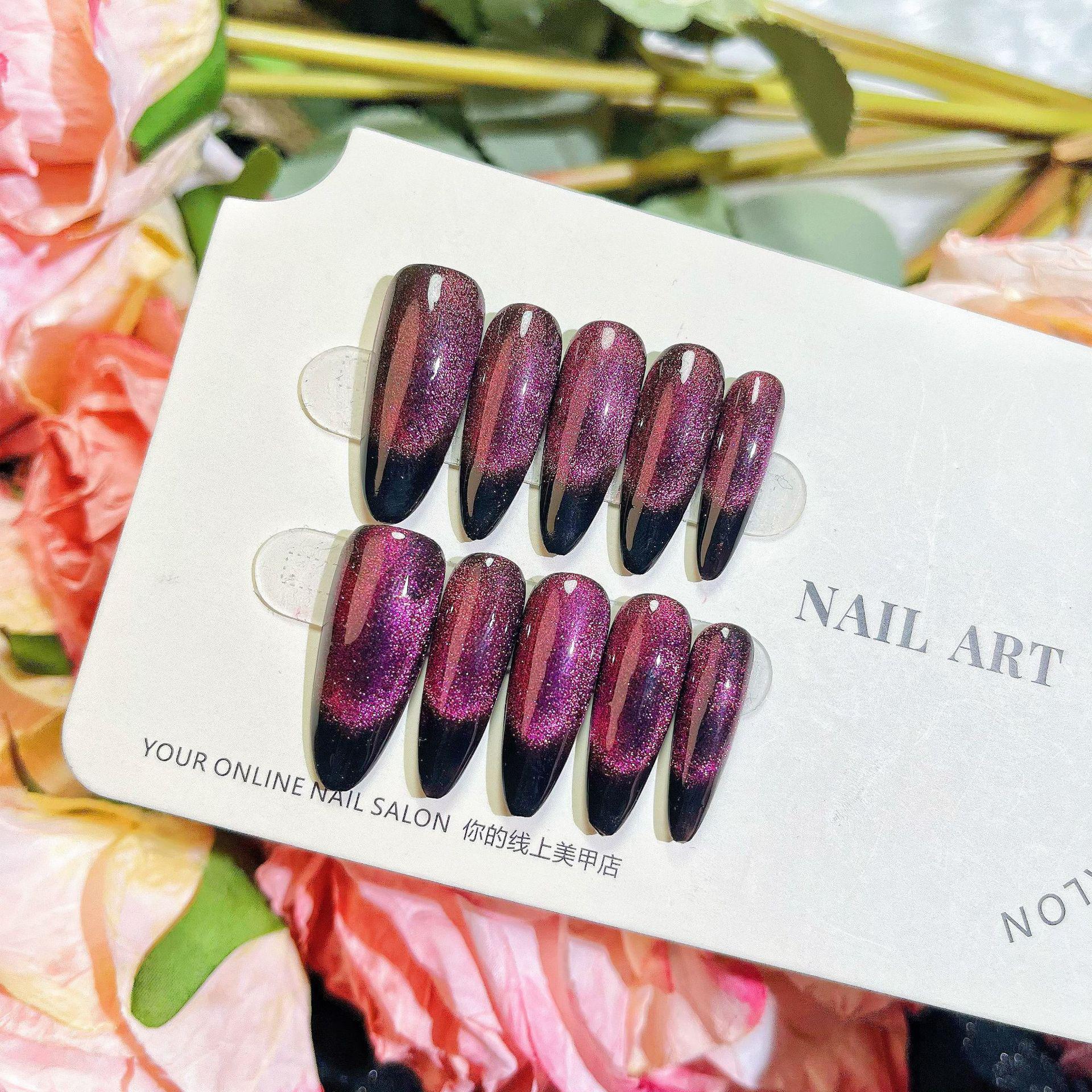 Носимый набор для ногтей Aurora Cat Eye - Дизайн «Звездное небо», Длинный европейский/американский стиль, Отбеливание светотерапией. Medium
Носимый набор для ногтей Aurora Cat Eye - Дизайн «Звездное небо», Длинный европейский/американский стиль, Отбеливание светотерапией. Medium