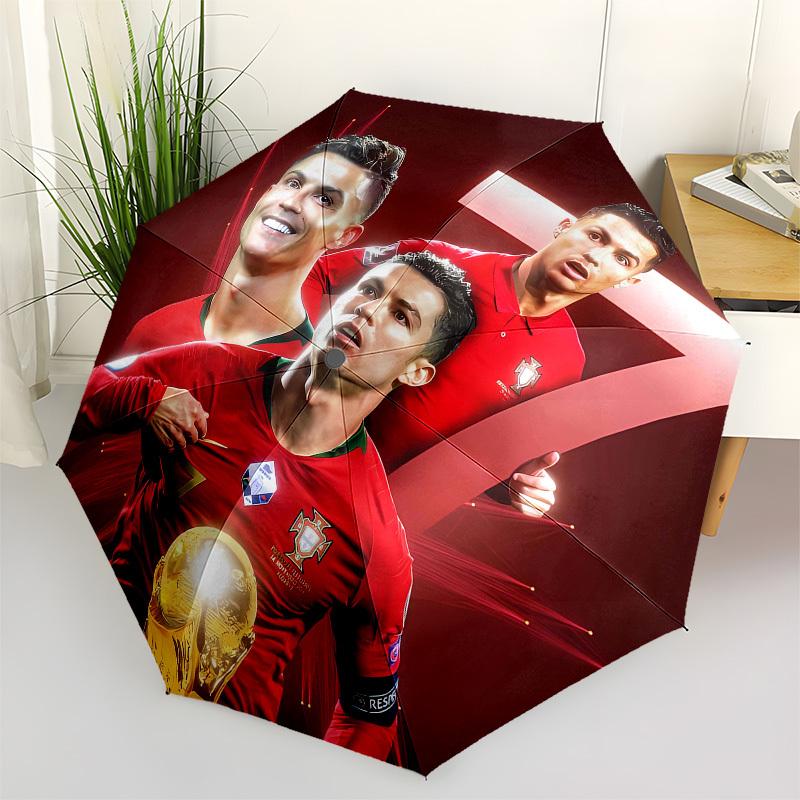Cristiano Ronaldo Automatic Opening and Closing, 8 rib Structure Portable Umbrella, Suitable for Men and Women in All Seasons Perfect Gift
Cristiano Ronaldo Automatic Opening and Closing, 8 rib Structure Portable Umbrella, Suitable for Men and Women in All Seasons Perfect Gift