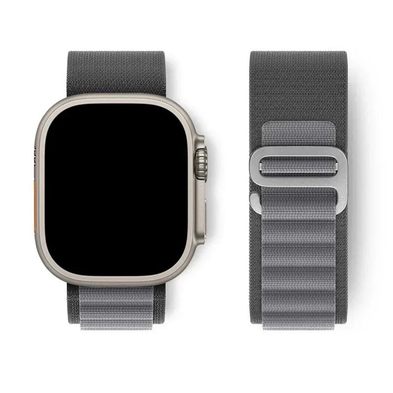Alpine Loop For Apple Watch Band ultra 2 49mm Series 10 9 8 7 6 SE 5 4 46mm 42mm 40-44mm 45mm 41mm G-hook sport strap iwatch 10 42-44-45-49-S10 46mm
Alpine Loop For Apple Watch Band ultra 2 49mm Series 10 9 8 7 6 SE 5 4 46mm 42mm 40-44mm 45mm 41mm G-hook sport strap iwatch 10 42-44-45-49-S10 46mm