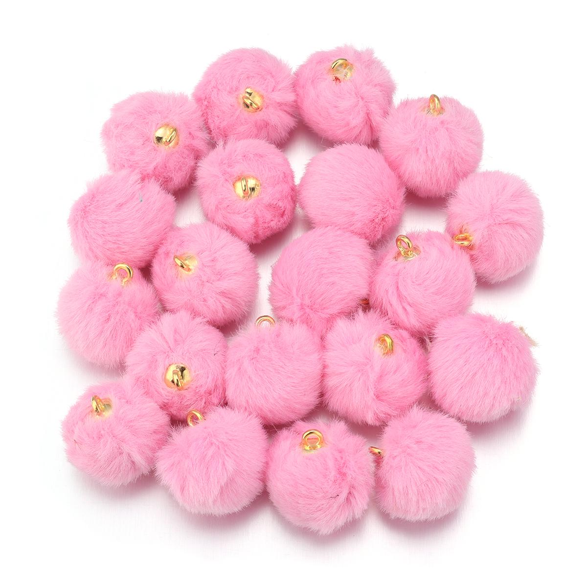 20pcs/bag Colorful Imitation Rabbit Fur Ball Charms Pom Pom Pendants DIY Keychain Garment Toys Bag Earrings Jewelry Accessories рожевий
20pcs/bag Colorful Imitation Rabbit Fur Ball Charms Pom Pom Pendants DIY Keychain Garment Toys Bag Earrings Jewelry Accessories рожевий