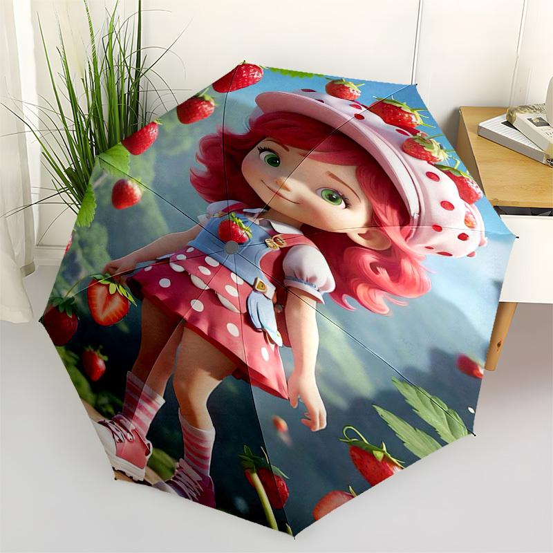 Strawberry Themed Automatic Opening and Closing Umbrella, Compact Travel Umbrella, Lightweight and Portable, Suitable for Beach Commuting Bu
Strawberry Themed Automatic Opening and Closing Umbrella, Compact Travel Umbrella, Lightweight and Portable, Suitable for Beach Commuting Bu