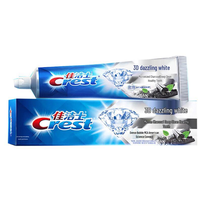 Crest 3D White Micro-charcoal Toothpaste
Crest 3D White Micro-charcoal Toothpaste