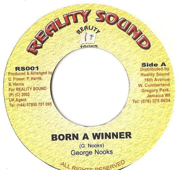 7inch Record GEORGE NOOKS - Born A Winner NONE Reality Sound 2002 Jamaica Reggae, Ska & Dub Used
7inch Record GEORGE NOOKS - Born A Winner NONE Reality Sound 2002 Jamaica Reggae, Ska & Dub Used