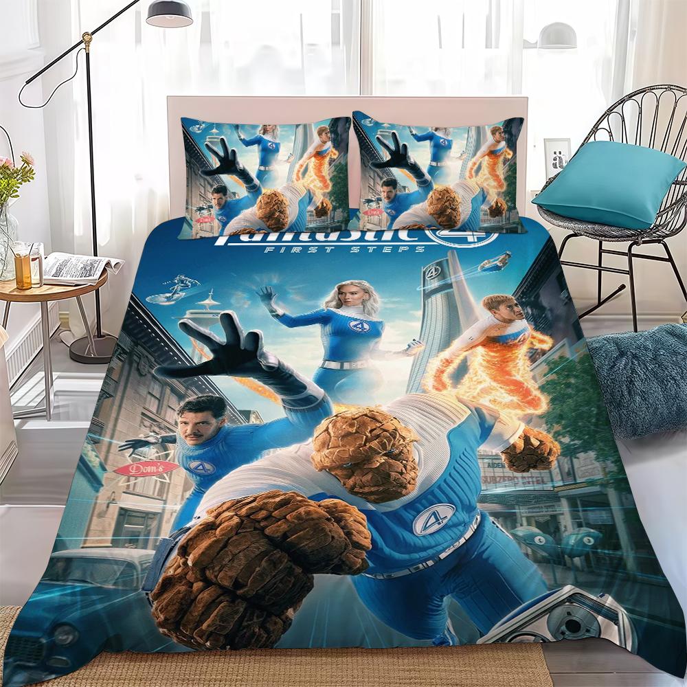 The F-Fantastic 4 First S-Step Duvet Cover Set Home Style Bedding Soft Laundry Cotton Bed 3 Piece Set Student Dormitory Gift 135x200cm
The F-Fantastic 4 First S-Step Duvet Cover Set Home Style Bedding Soft Laundry Cotton Bed 3 Piece Set Student Dormitory Gift 135x200cm
