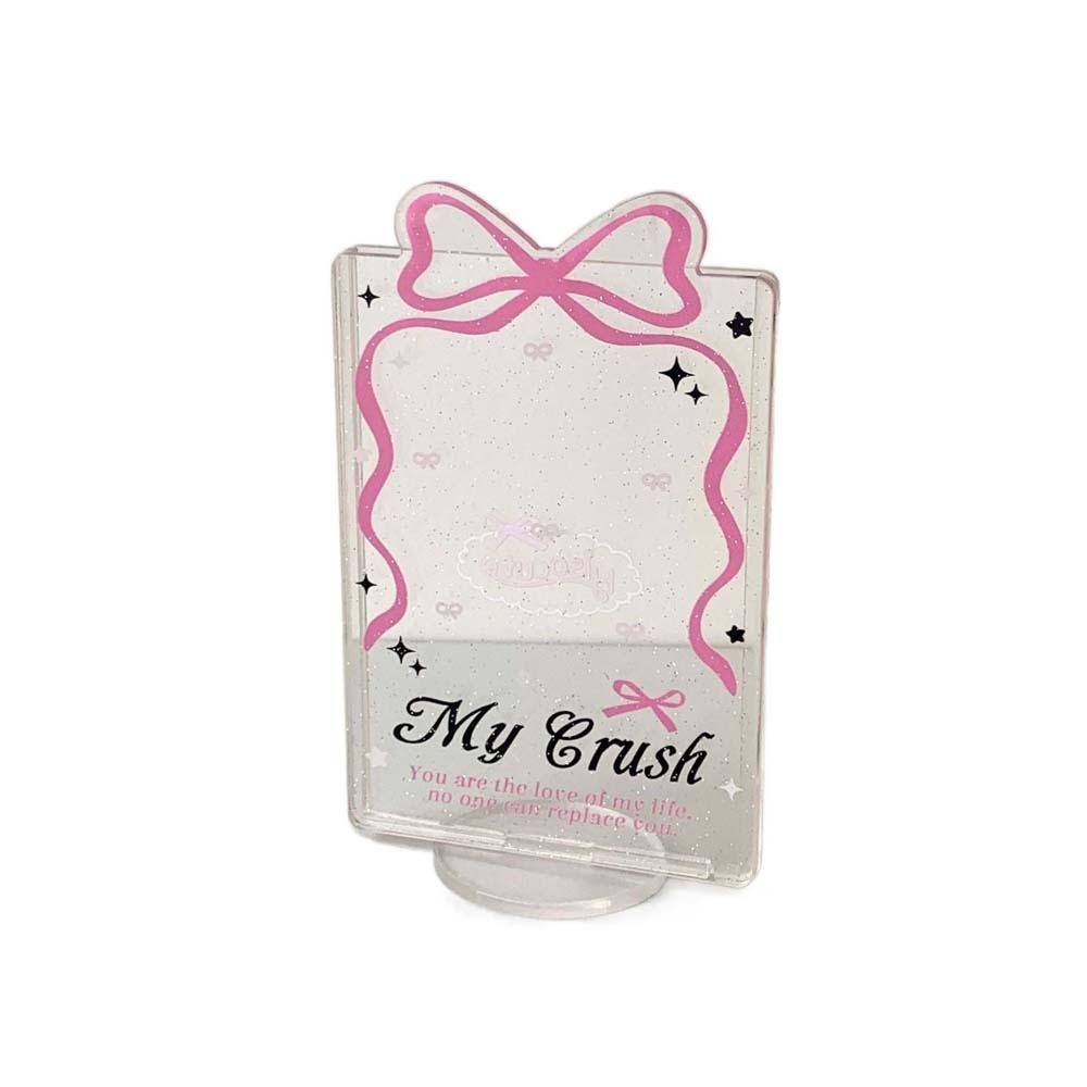 Bowknot Korean Style Card Holder Desktop Decoration ID Card Holders Student Card Cover Student рожевий
Bowknot Korean Style Card Holder Desktop Decoration ID Card Holders Student Card Cover Student рожевий