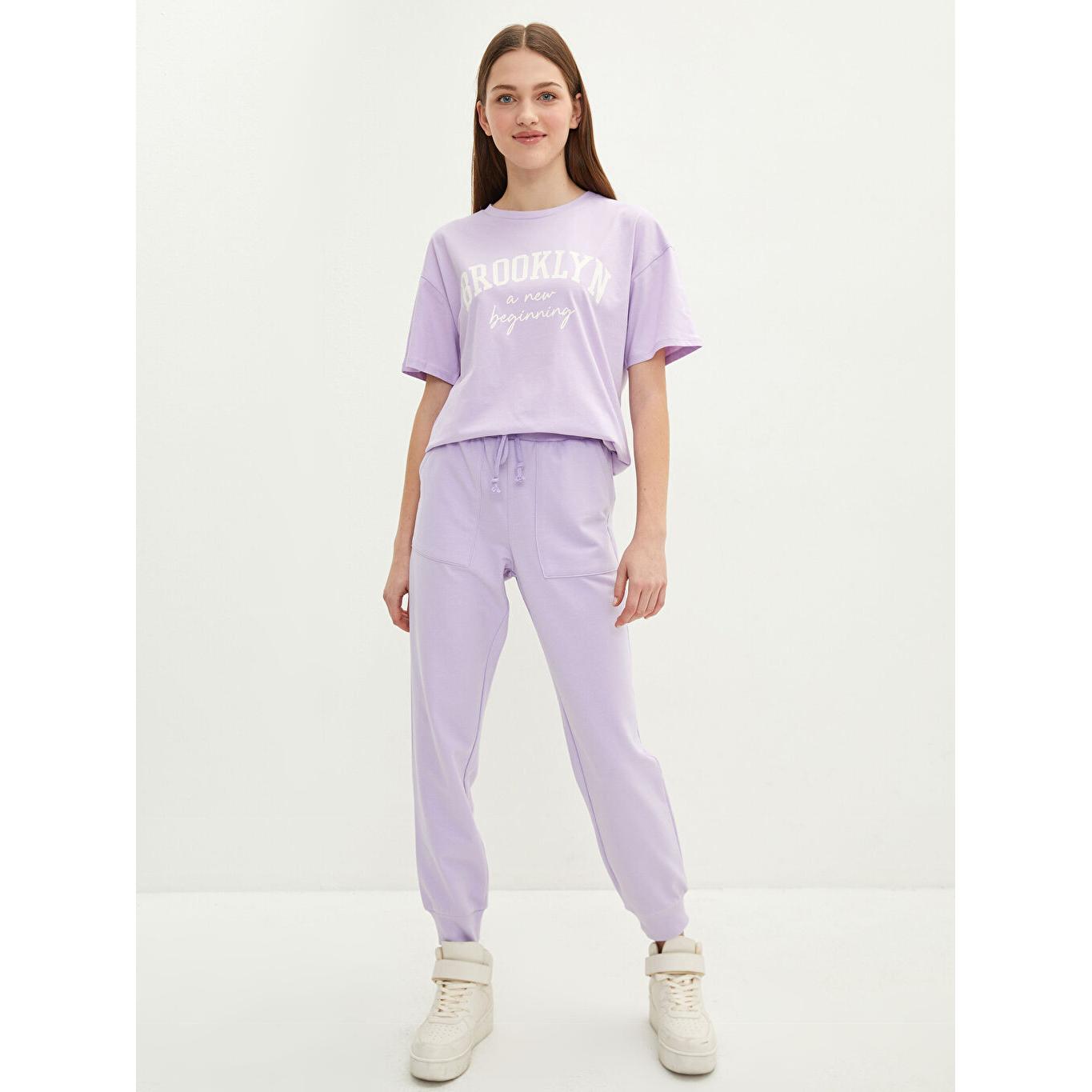 LCW CASUAL Женские однотонные спортивные штаны с эластичной резинкой на талии Сиреневые
LCW CASUAL Женские однотонные спортивные штаны с эластичной резинкой на талии Сиреневые