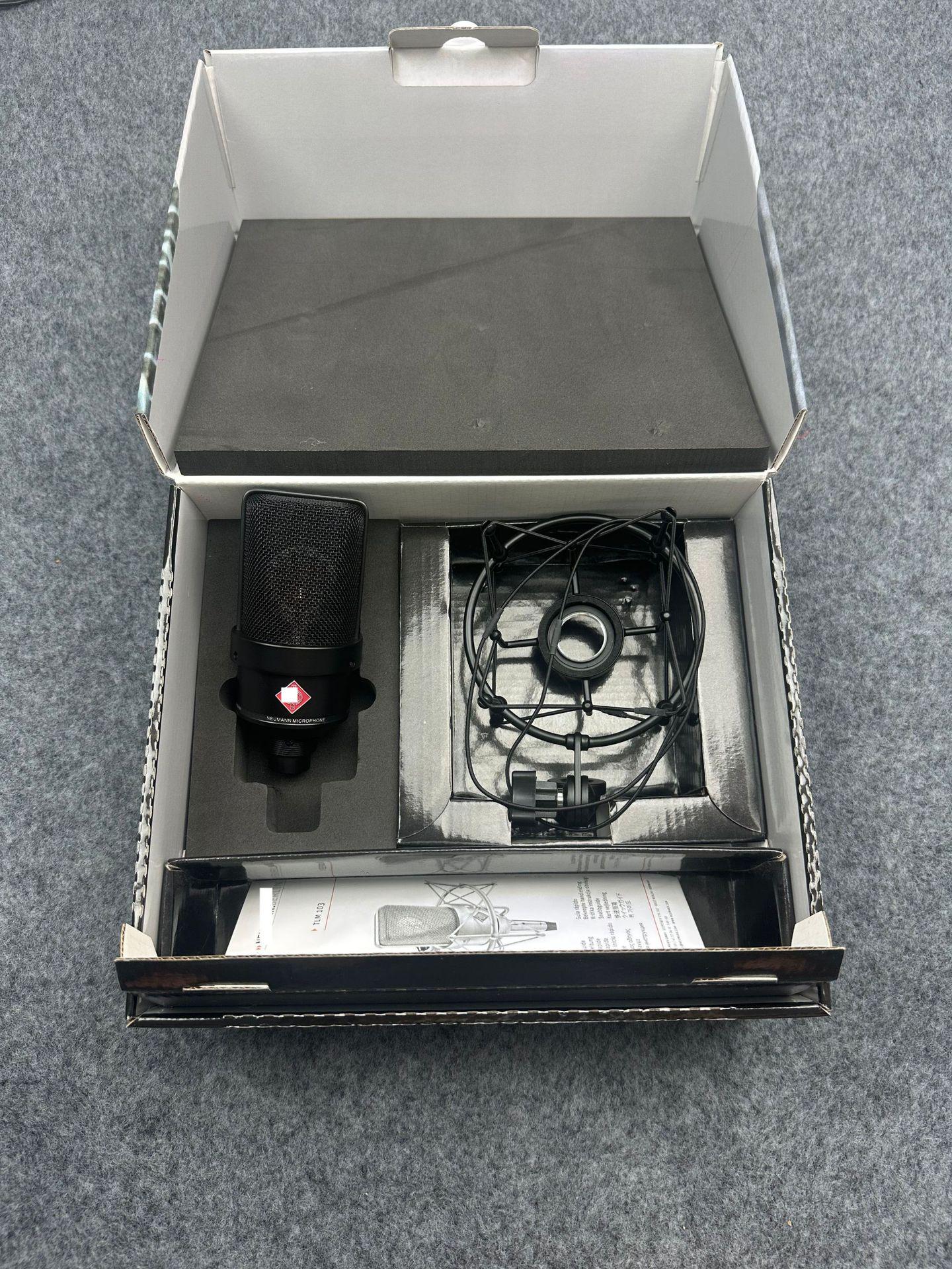 Cross TLM103 Black UV Large Diaphragm Wired Condenser Microphone
Cross TLM103 Black UV Large Diaphragm Wired Condenser Microphone