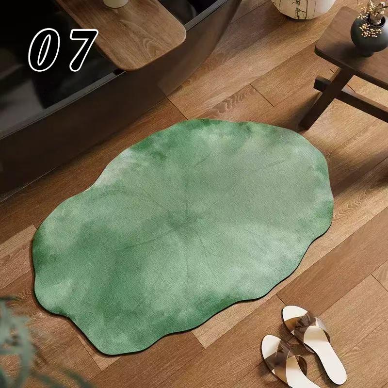 Creative Lotus Leaves/petals Bath Mat Non Slip Absorbent Diatom Mud Bathroom Floor Mat Rugs Toilet Shower Pad Entrance Door Mat approx. 30x50cm
Creative Lotus Leaves/petals Bath Mat Non Slip Absorbent Diatom Mud Bathroom Floor Mat Rugs Toilet Shower Pad Entrance Door Mat approx. 30x50cm