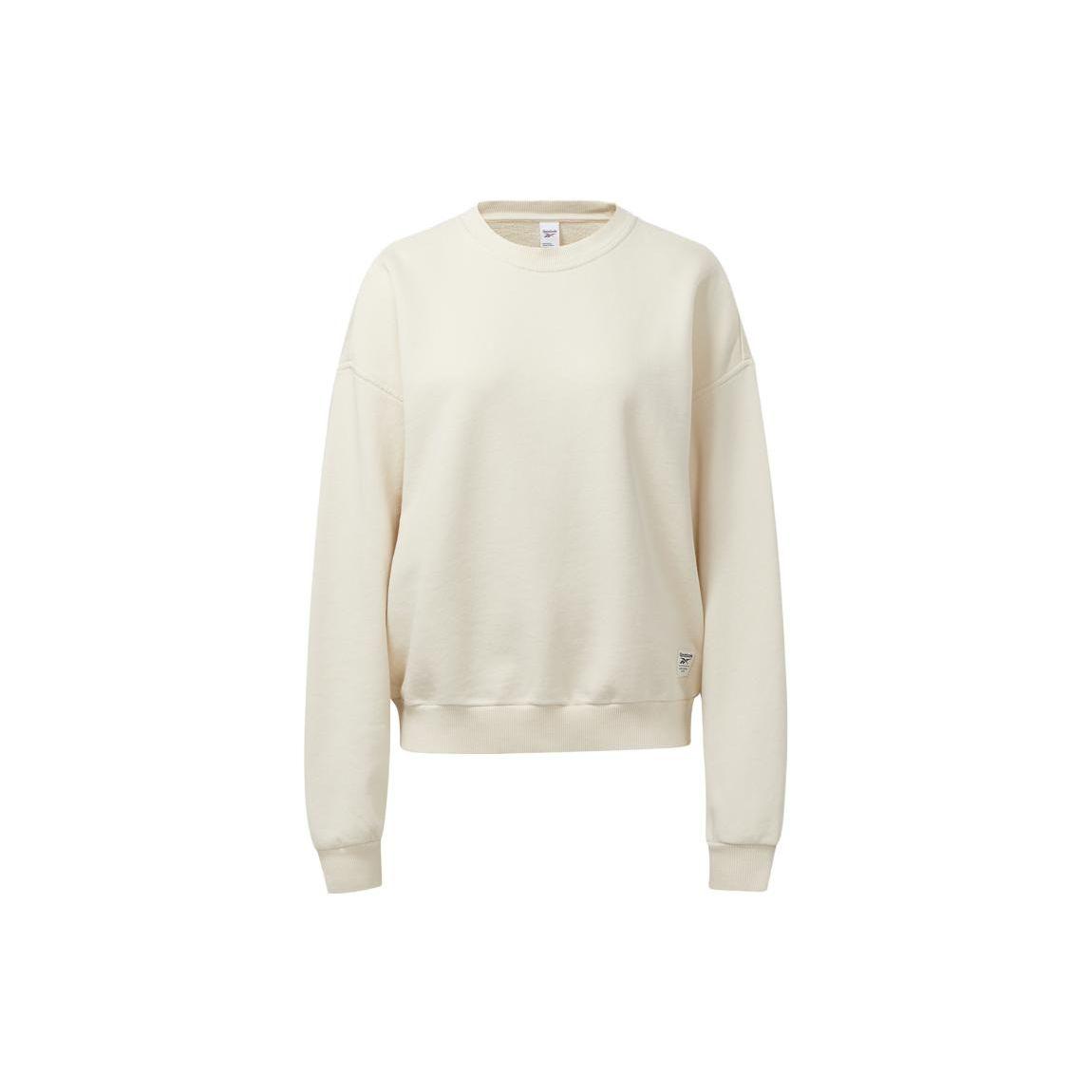 Reebok Solid Color Loose Fit Round Neck Drop Shoulder Casual Sweatshirt Women sweatshirt White GR0411 XS
Reebok Solid Color Loose Fit Round Neck Drop Shoulder Casual Sweatshirt Women sweatshirt White GR0411 XS