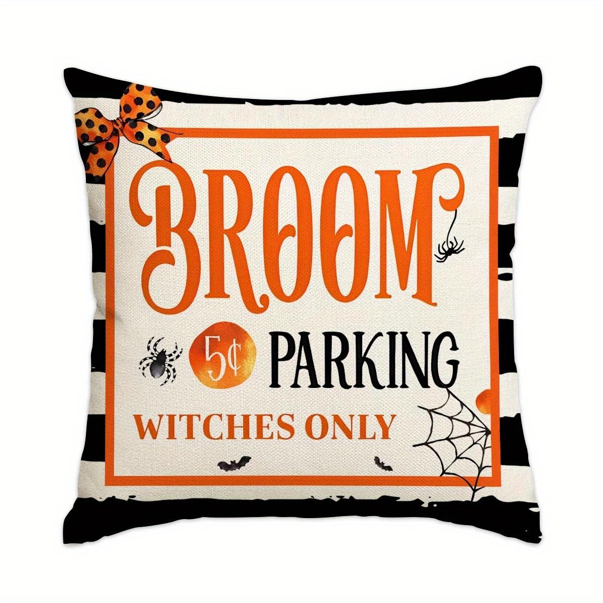 Домашний Декор Хэллоуин Парковка Метлы и Подушки для Конфет или Жизни с Рисунком Чехол для Подушки Подходит для Дивана Спальни Автомобиля Наволочка 40x40cm
Домашний Декор Хэллоуин Парковка Метлы и Подушки для Конфет или Жизни с Рисунком Чехол для Подушки Подходит для Дивана Спальни Автомобиля Наволочка 40x40cm