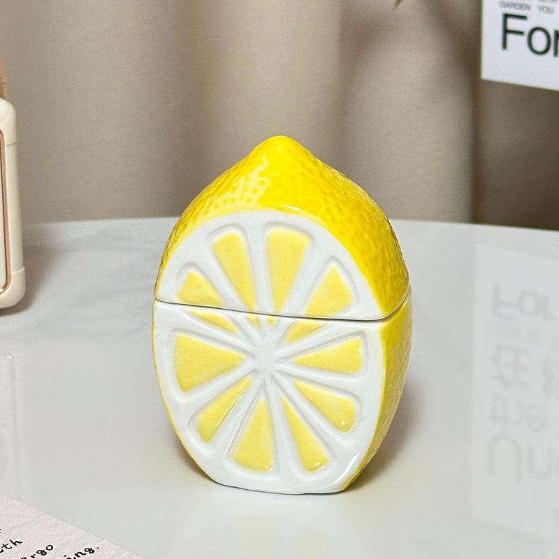 1PC Cute Lemon Bathroom Storage Jar - Ceramic Storage Jar with Lid, Decorative Toilet Countertop Finishing Box
1PC Cute Lemon Bathroom Storage Jar - Ceramic Storage Jar with Lid, Decorative Toilet Countertop Finishing Box