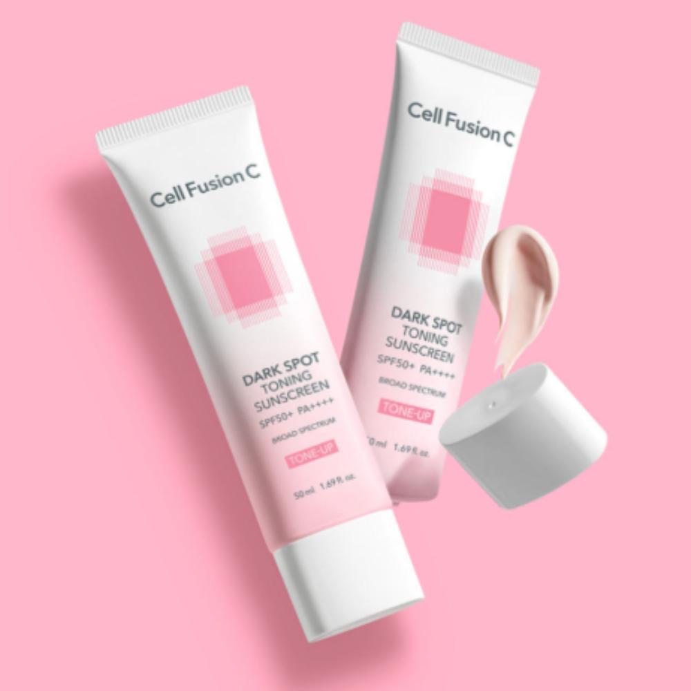 Cell Fusion C Dark Spot Toning Sunscreen 50ml×2 Natural Tone-Up Base Sunscreen SPF50+ PA++++
Cell Fusion C Dark Spot Toning Sunscreen 50ml×2 Natural Tone-Up Base Sunscreen SPF50+ PA++++