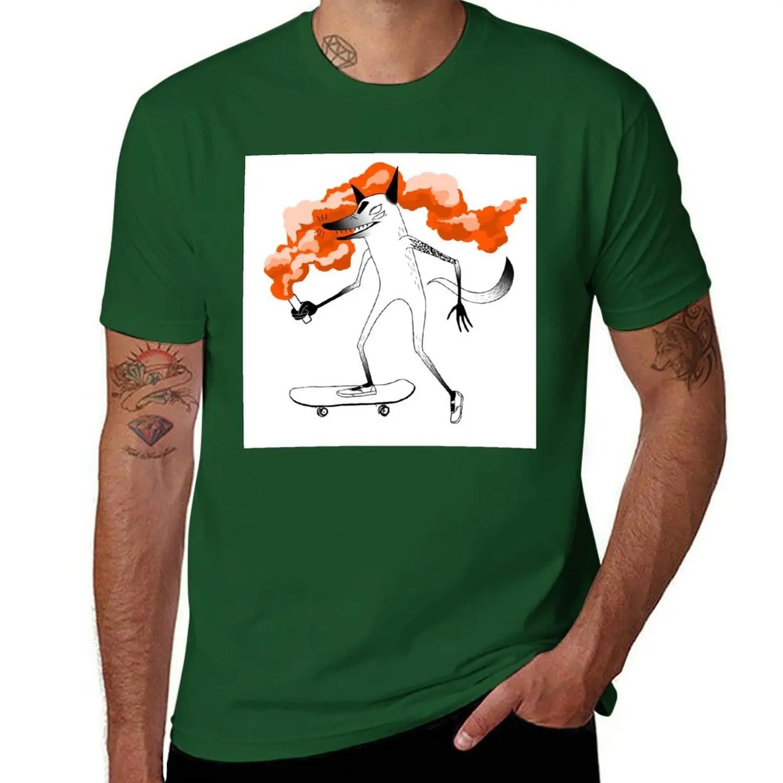 Fox skateboarder TShirt hippie clothes anime figures heavyweights oversized t shirt men 4XL
Fox skateboarder TShirt hippie clothes anime figures heavyweights oversized t shirt men 4XL