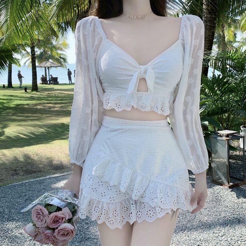 Boho Print High Waisted Two Piece Swimsuit Bikini Set Halter Neck Monokini Push Up Sexy Women Holiday Print L білий
Boho Print High Waisted Two Piece Swimsuit Bikini Set Halter Neck Monokini Push Up Sexy Women Holiday Print L білий