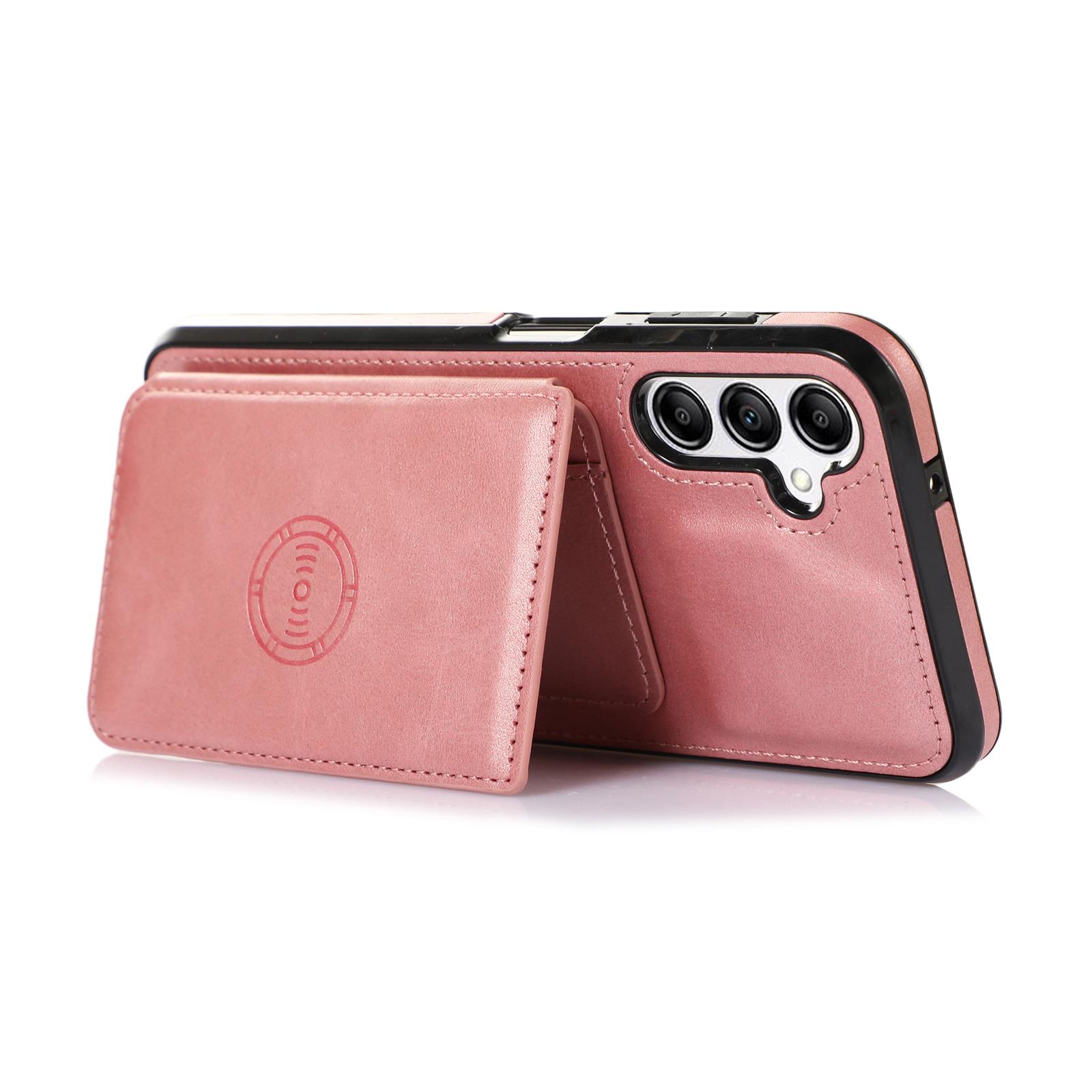 For Samsung Galaxy A15 4G/5G Case Card Holder Kickstand PU Leather+TPU Phone Cover Brown
For Samsung Galaxy A15 4G/5G Case Card Holder Kickstand PU Leather+TPU Phone Cover Brown