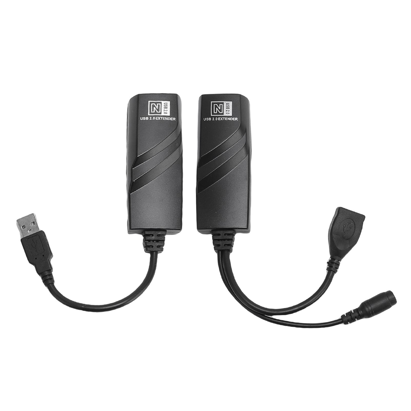 USB Extender 100m Transfer Distance Stable CAT5 CAT5E CAT6 Network Cable Connection USB to Ethernet Adapter US Plug
USB Extender 100m Transfer Distance Stable CAT5 CAT5E CAT6 Network Cable Connection USB to Ethernet Adapter US Plug