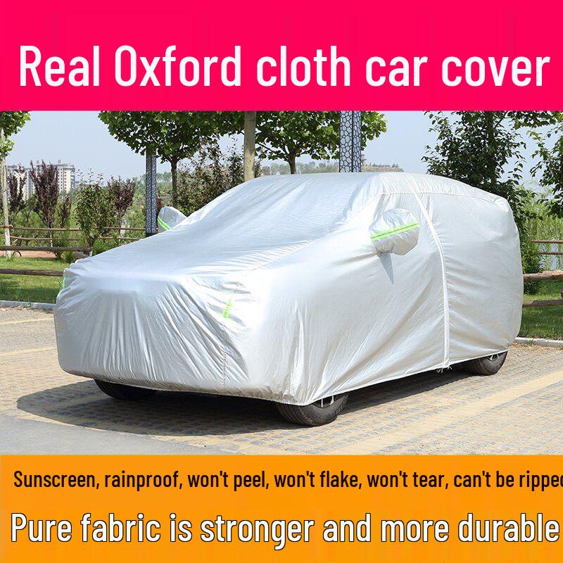 Thickened Oxford Cloth Car Cover: Sun Protection, Rainproof, Heat Insulation, Anti-Frost, Anti-Freeze, and Snow-Resistant. Default Option
Thickened Oxford Cloth Car Cover: Sun Protection, Rainproof, Heat Insulation, Anti-Frost, Anti-Freeze, and Snow-Resistant. Default Option