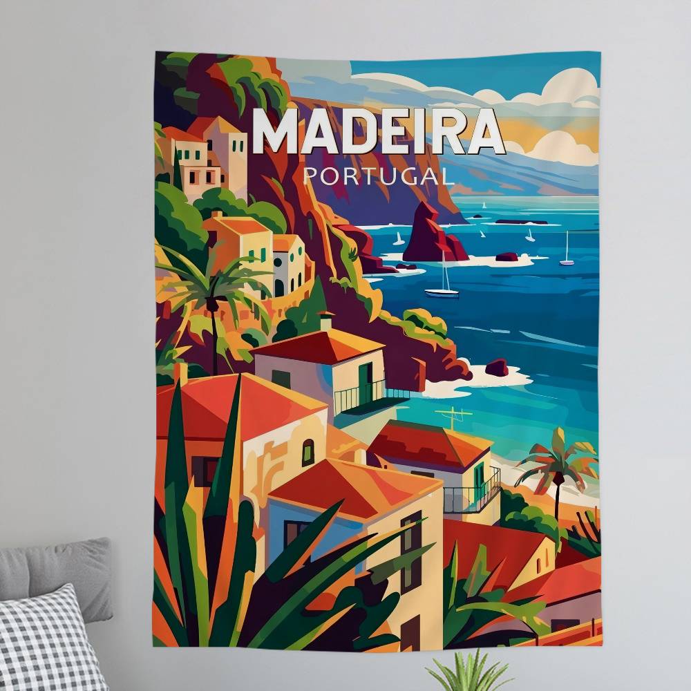 Pictures Portugal Painting Hanging Bohemian Tapestry Bohemian Wall Tapestries Mandala Cheap Hippie Wall Hanging 74x94cm(29x37in)
Pictures Portugal Painting Hanging Bohemian Tapestry Bohemian Wall Tapestries Mandala Cheap Hippie Wall Hanging 74x94cm(29x37in)
