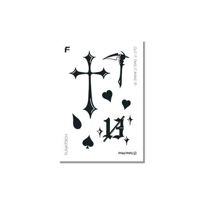 13th Tattoo Sticker
13th Tattoo Sticker