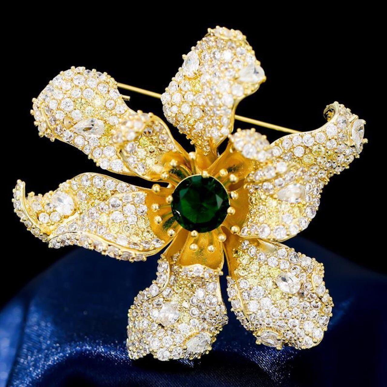 Luxurious 3D Nine-Star Begonia Brooch for Autumn/Winter – Sparkling Corsage Pin for Coats, Overcoats, and Evening Dresses. белый
Luxurious 3D Nine-Star Begonia Brooch for Autumn/Winter – Sparkling Corsage Pin for Coats, Overcoats, and Evening Dresses. белый