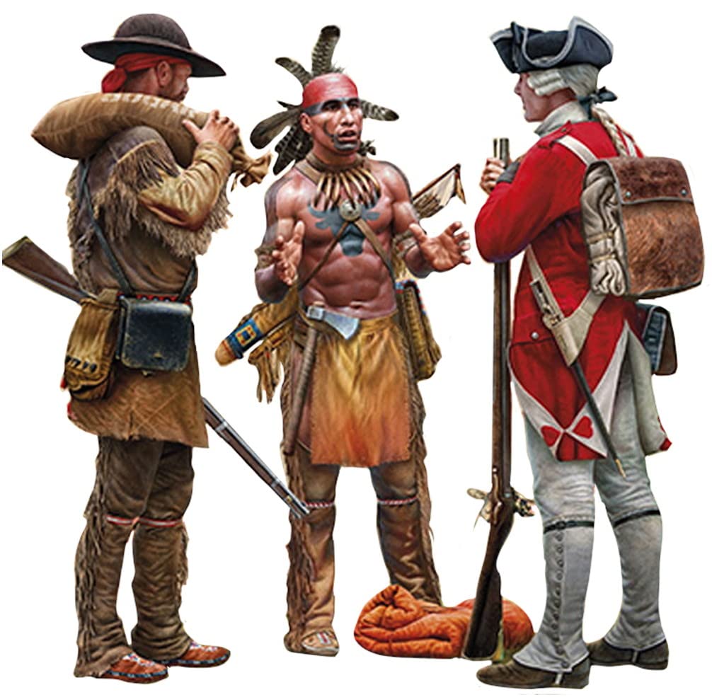 Master Box Indian War 3 Fur Trade British Native Hunters 18th Century Plastic Model MB35222 1/35 Soldiers, Americans, No.4
Master Box Indian War 3 Fur Trade British Native Hunters 18th Century Plastic Model MB35222 1/35 Soldiers, Americans, No.4