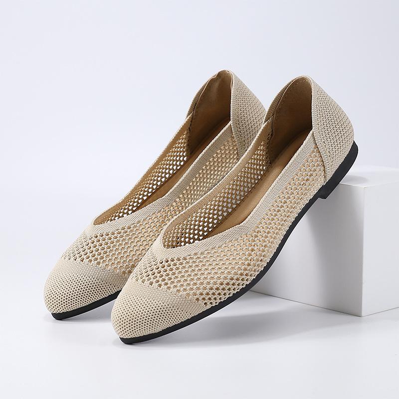 Women s shoes summer new pointed flat shoes mesh surface shallow mouth comfortable breathable fashion versatile women s flat shoes 36
Women s shoes summer new pointed flat shoes mesh surface shallow mouth comfortable breathable fashion versatile women s flat shoes 36