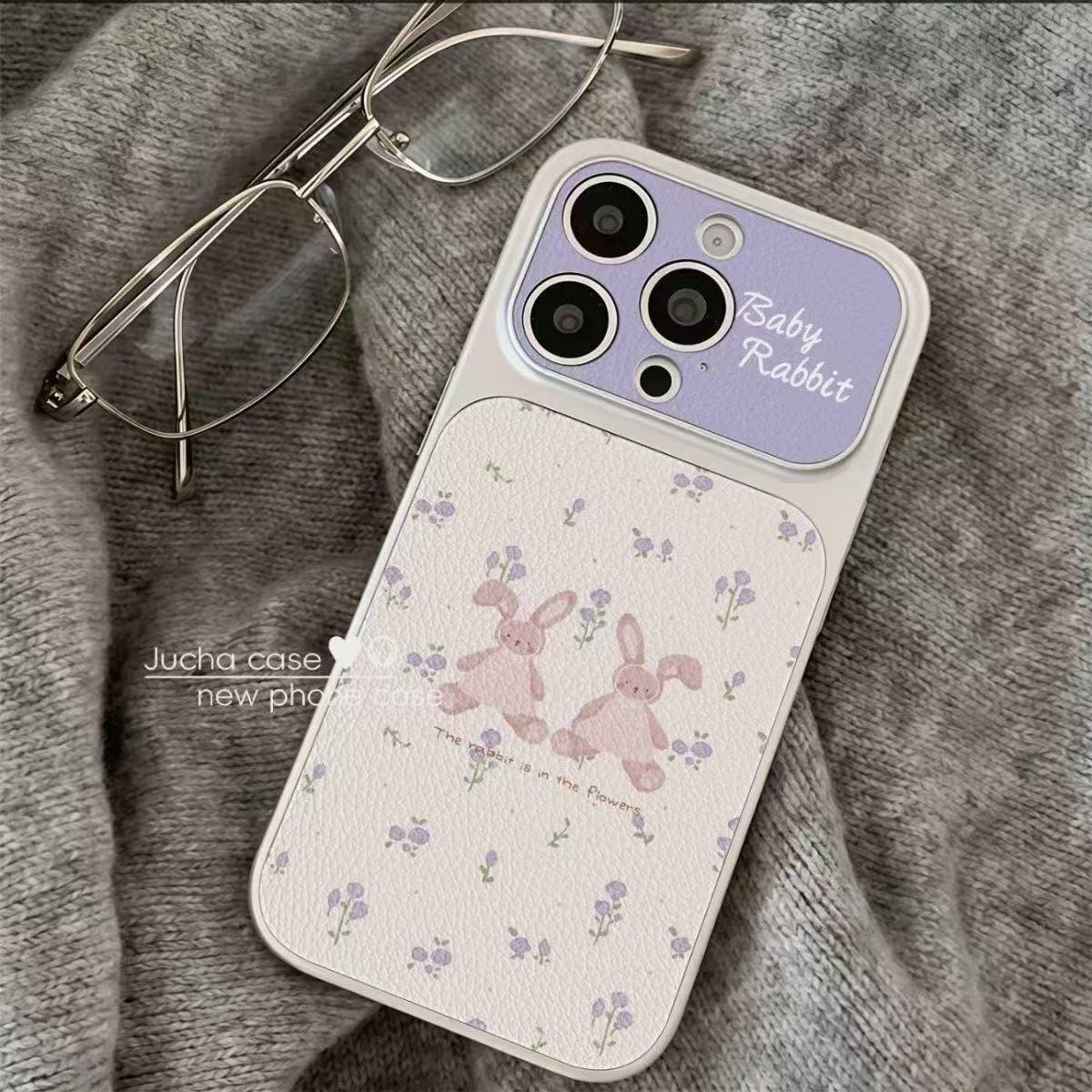 Floral Rabbit Apple 17 Pro Max Case, Silver Frame, Full Coverage, Cute Design Apple 17 Pro with Integrated Camera Button
Floral Rabbit Apple 17 Pro Max Case, Silver Frame, Full Coverage, Cute Design Apple 17 Pro with Integrated Camera Button