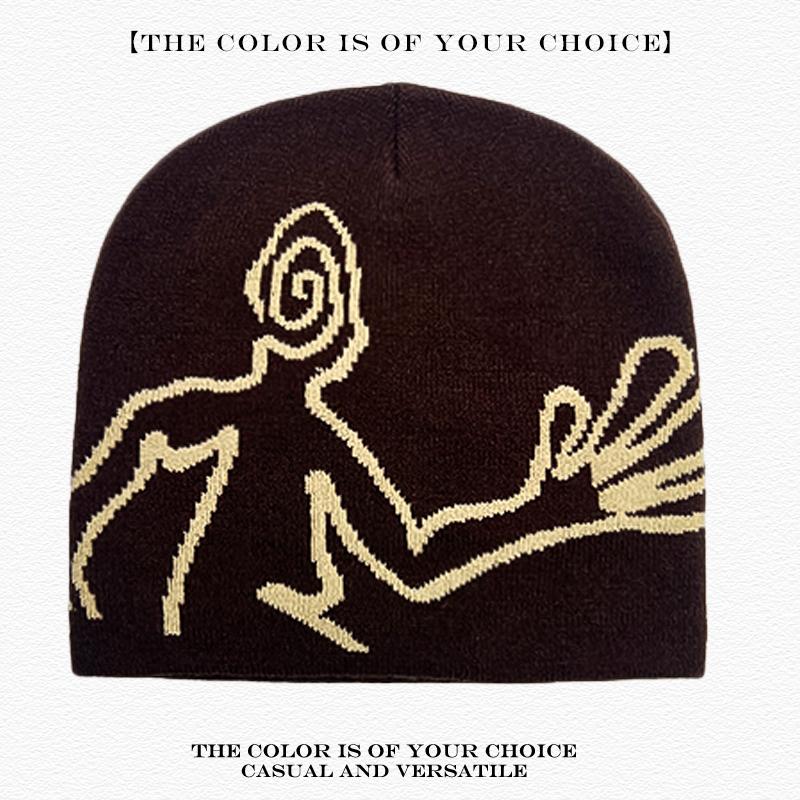 Warm Personal Fashion Street Beanies Outdoor Versatile Skateboard Sports ins New Men Women Niche Jacquard Hikers Knitted Hats 54-60cm
Warm Personal Fashion Street Beanies Outdoor Versatile Skateboard Sports ins New Men Women Niche Jacquard Hikers Knitted Hats 54-60cm