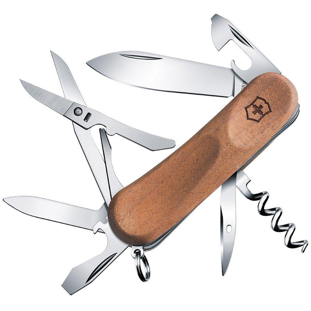 VICTORINOX Evolution Wood 14 Swiss Army Knife Багатофункціональний ніж Трекінг Піші прогулянки Спорядження для скелелазіння Штопор Ножиці з Knipper Swiss
VICTORINOX Evolution Wood 14 Swiss Army Knife Багатофункціональний ніж Трекінг Піші прогулянки Спорядження для скелелазіння Штопор Ножиці з Knipper Swiss