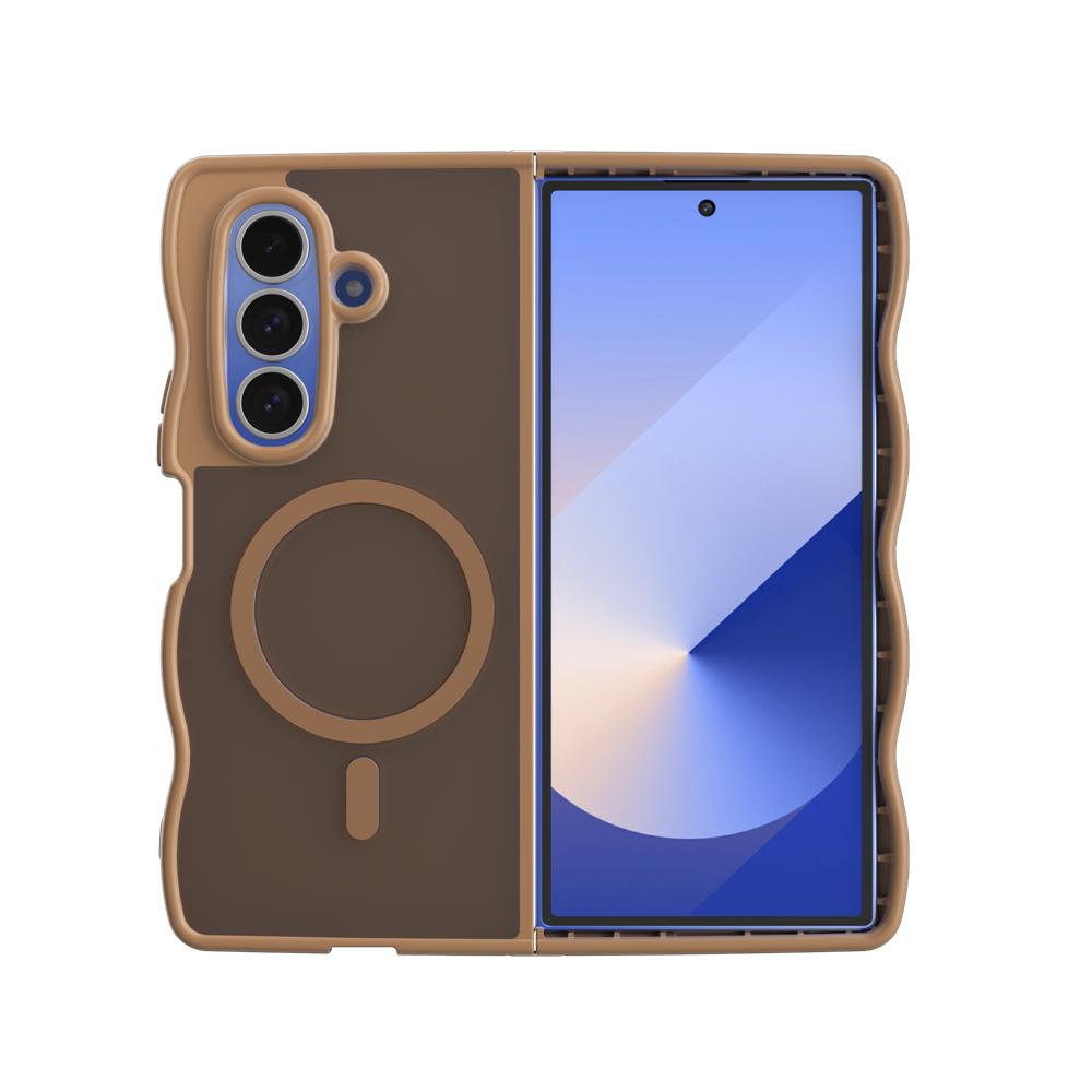 Shockproof Matte Translucent Phone Case for Samsung Galaxy Z Fold 7 6 5 4 5G Fold7 Fold6 Fold5 for Magsafe Magnetic TPU Cover Galaxy Z Fold6 коричневий
Shockproof Matte Translucent Phone Case for Samsung Galaxy Z Fold 7 6 5 4 5G Fold7 Fold6 Fold5 for Magsafe Magnetic TPU Cover Galaxy Z Fold6 коричневий