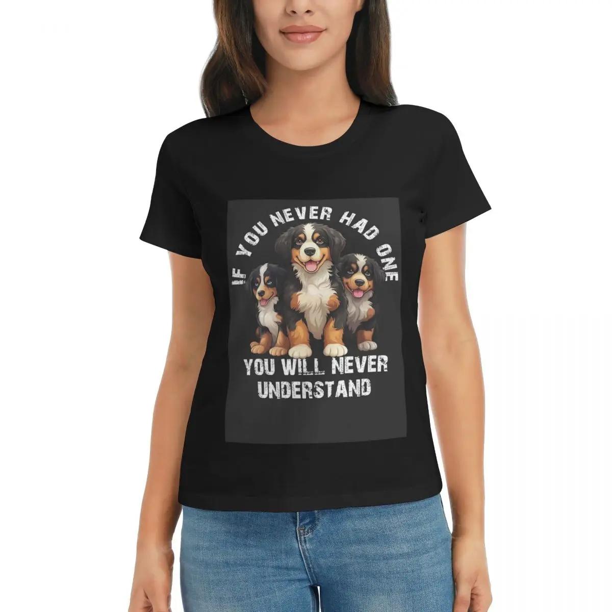 Women TShirt Bernese Mountain Dog Summer Short Sleeve Tees Round Neck Cotton T Shirts Clothes Tops Streetwear 4XL
Women TShirt Bernese Mountain Dog Summer Short Sleeve Tees Round Neck Cotton T Shirts Clothes Tops Streetwear 4XL