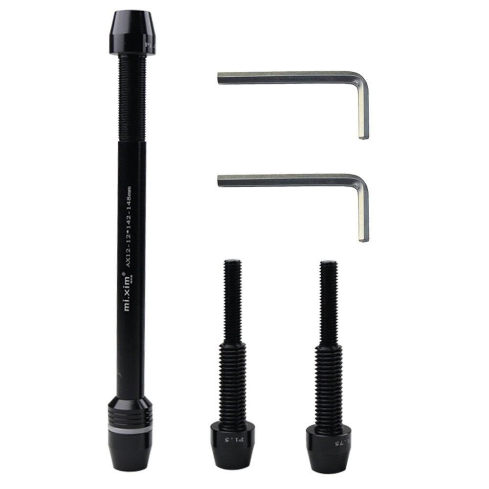 1.0/1.5/ 1.75 Thread Pitch Bike Rear Hub Axle M12 Rear Hub Axle Mountain Road Bike M12x142 to M12x148
1.0/1.5/ 1.75 Thread Pitch Bike Rear Hub Axle M12 Rear Hub Axle Mountain Road Bike M12x142 to M12x148