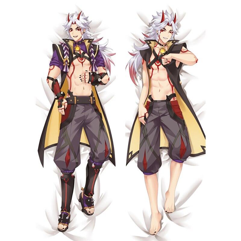 60x180 см аниме игровая подушка Genshin Impact Arataki Itto косплей наволочка Dakimakura персиковая кожа индивидуальный чехол подушка постельные принадлежности
60x180 см аниме игровая подушка Genshin Impact Arataki Itto косплей наволочка Dakimakura персиковая кожа индивидуальный чехол подушка постельные принадлежности