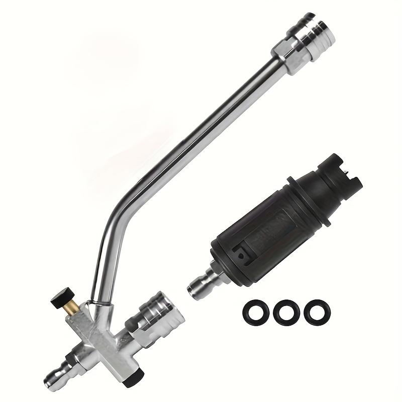 Heavy-Duty Pressure Washer Gun Foam Cannom adapter - Dual 1/4 Quick Connect & 360° Spray Head for Car/Truck/Lawn Cleaning
Heavy-Duty Pressure Washer Gun Foam Cannom adapter - Dual 1/4 Quick Connect & 360° Spray Head for Car/Truck/Lawn Cleaning