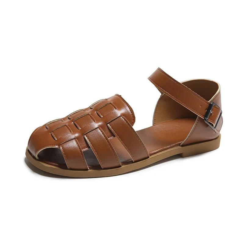 Мода 2024 Высококачественная женская обувь Закрытый носок Женские сандалии Летние повседневные сандалии Женские сандалии с пряжкой и ремешком на каблуке Римская женская обувь 38 коричневый
Мода 2024 Высококачественная женская обувь Закрытый носок Женские сандалии Летние повседневные сандалии Женские сандалии с пряжкой и ремешком на каблуке Римская женская обувь 38 коричневый