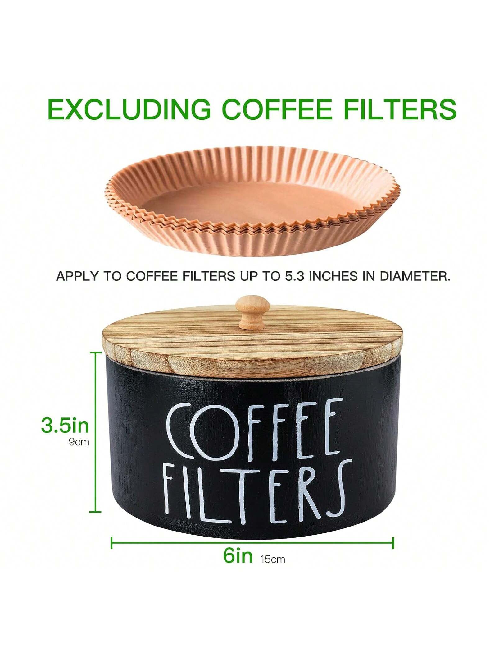 Coffee Filter Holder Wood Coffee Filter Storage Container Coffee Filter Dispenser with Lid Rustic Farmhouse Organizer Mason Jar чёрный
Coffee Filter Holder Wood Coffee Filter Storage Container Coffee Filter Dispenser with Lid Rustic Farmhouse Organizer Mason Jar чёрный