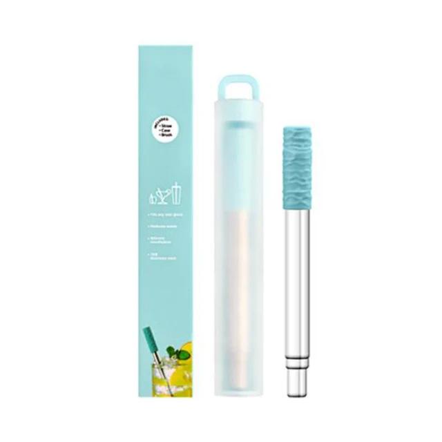 Многоразовые соломинки из нержавеющей стали 304, складная портативная питьевая соломинка, дорожная телескопическая соломинка с силиконовыми наконечниками синий
Многоразовые соломинки из нержавеющей стали 304, складная портативная питьевая соломинка, дорожная телескопическая соломинка с силиконовыми наконечниками синий