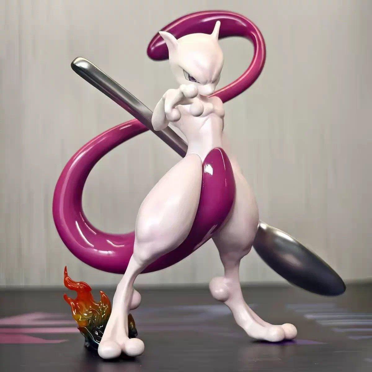 Pokemon Mewtwo holding a spoon Anime Action Figure Toys 10CM no box
Pokemon Mewtwo holding a spoon Anime Action Figure Toys 10CM no box