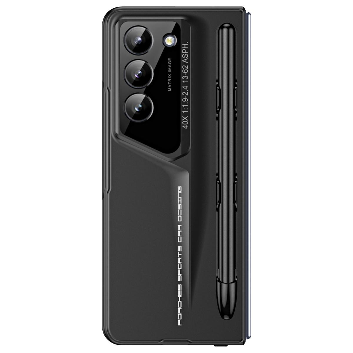 918 Series for Samsung Galaxy Z Fold6 5G Case PC Hard Phone Cover with Tempered Glass Film/Stylus Black
918 Series for Samsung Galaxy Z Fold6 5G Case PC Hard Phone Cover with Tempered Glass Film/Stylus Black