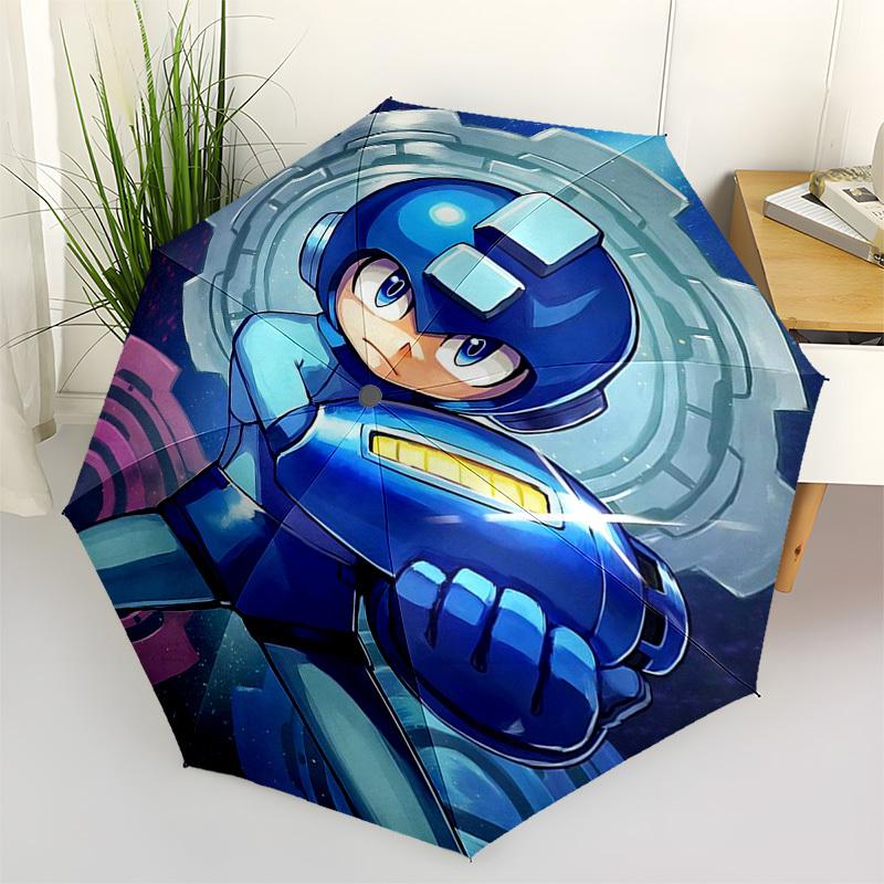 1pc Mega Man Automatic Opening Folding Umbrella with 8-Bone Iron Frame, Portable for Outdoor Adventures, Festive Gifts, Travelers, Daily Use.Y101
1pc Mega Man Automatic Opening Folding Umbrella with 8-Bone Iron Frame, Portable for Outdoor Adventures, Festive Gifts, Travelers, Daily Use.Y101