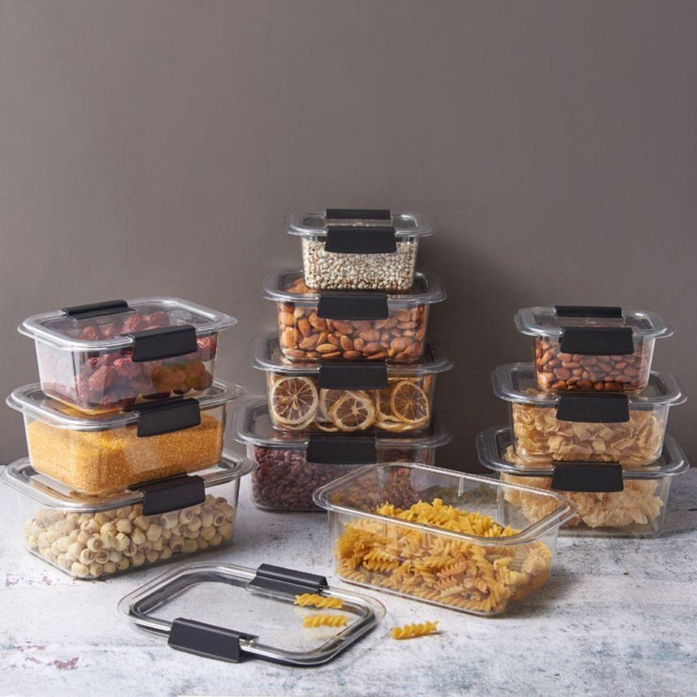 Sealed Fresh-keeping Box Leak-Proof Crisper Kitchen Food Container Lunch Box Meal Prep 350ML
Sealed Fresh-keeping Box Leak-Proof Crisper Kitchen Food Container Lunch Box Meal Prep 350ML