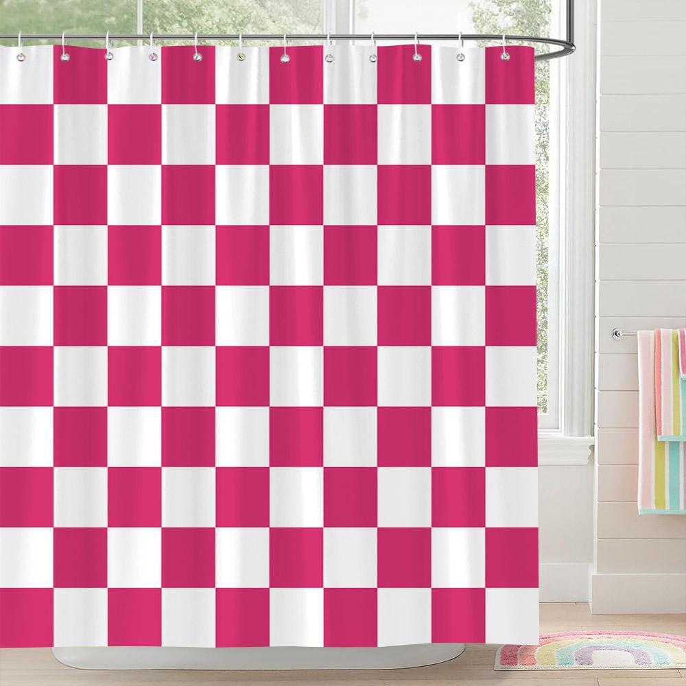 Square And Abstract Line Shower Curtain Geometric Patterns Simple Modern Polyester Fabric Bath Curtain With Hooks Bathroom Decor W60H190(CM)-1 Pcs
Square And Abstract Line Shower Curtain Geometric Patterns Simple Modern Polyester Fabric Bath Curtain With Hooks Bathroom Decor W60H190(CM)-1 Pcs