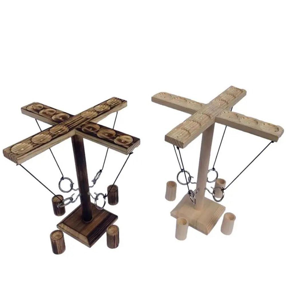 Handheld Hook and Ring Game Set Adjustable String Board Games 4 Player Table Top Games Kids log
Handheld Hook and Ring Game Set Adjustable String Board Games 4 Player Table Top Games Kids log