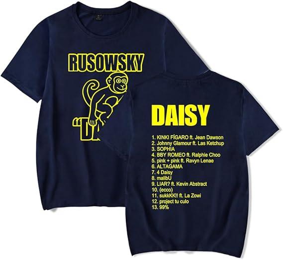 Merch Rusowsky Daisy Album Short Sleeve Unisex Classic TShirt S
Merch Rusowsky Daisy Album Short Sleeve Unisex Classic TShirt S