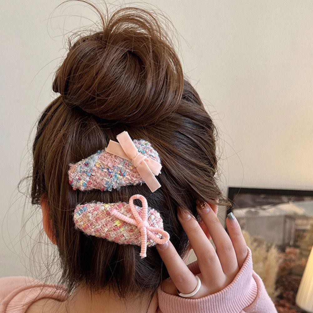 Bow Y2k BB Hairpins Hair Accessories Sweet Fluffy Barrettes Cute Kintted Hair Clip Party
Bow Y2k BB Hairpins Hair Accessories Sweet Fluffy Barrettes Cute Kintted Hair Clip Party