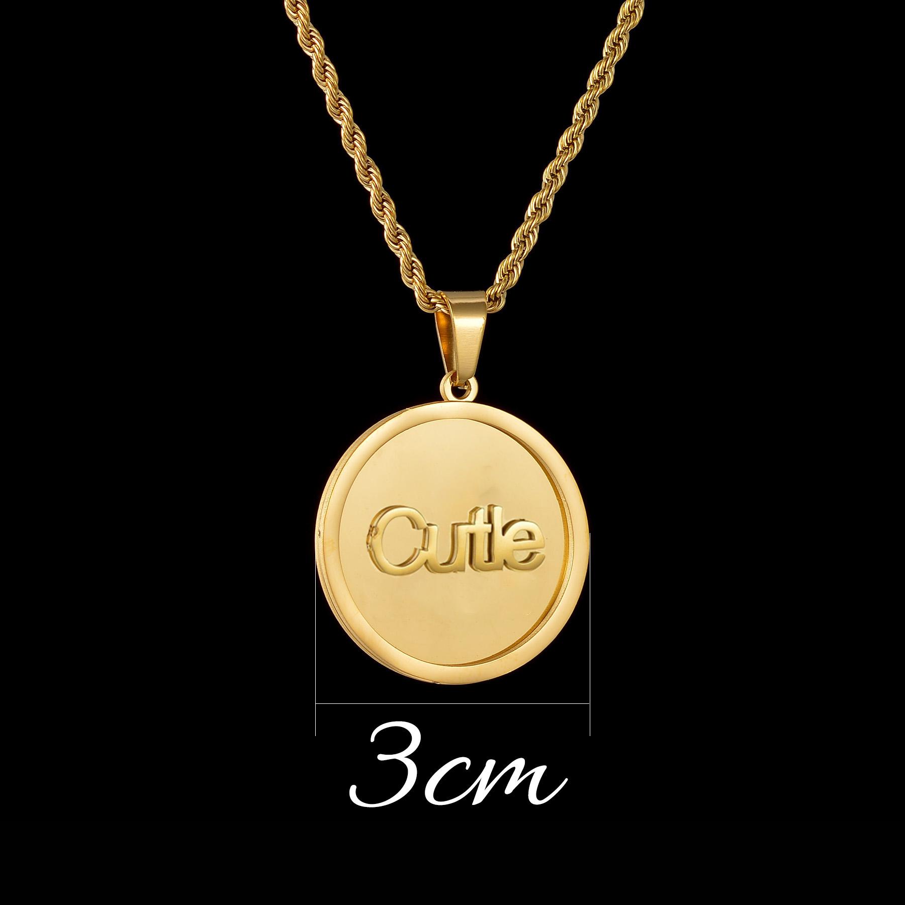 Atoztide Custom Name Necklace Bracelet Ring Jewelry Set for Women Men 2-Side Welding Round Twist Chain Stainless Steel Gifts Silver color
Atoztide Custom Name Necklace Bracelet Ring Jewelry Set for Women Men 2-Side Welding Round Twist Chain Stainless Steel Gifts Silver color