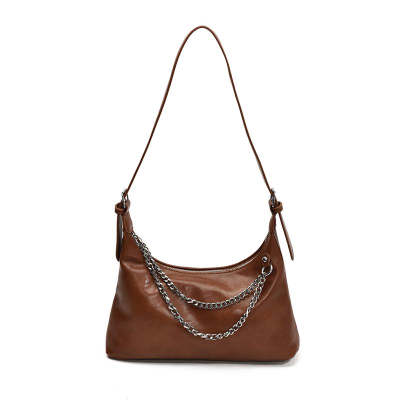 Trendy Pu Zipper Shoulder Bag for Women Retro Fashiable Commute Sewing Thread Large Capacity Women s Handbags коричневий
Trendy Pu Zipper Shoulder Bag for Women Retro Fashiable Commute Sewing Thread Large Capacity Women s Handbags коричневий